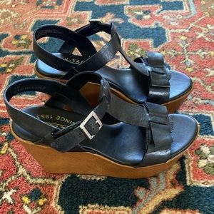 EUC Kork Ease Platform Wedges - Worn Once!